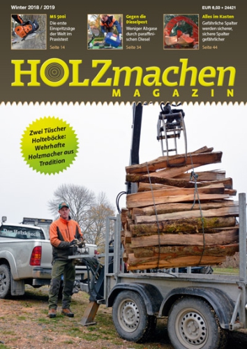 HOLZmachen Winter 2018 / 2019 (Einzelheft)