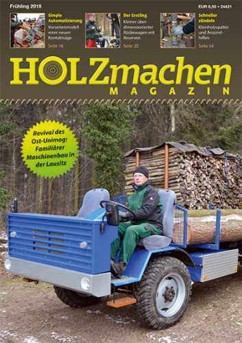 HOLZmachen Frühling 2018 (Einzelheft)