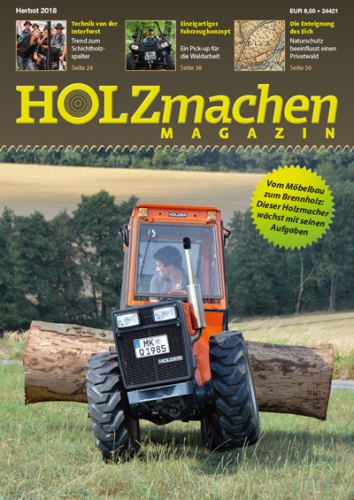 HOLZmachen Herbst 2018 (Einzelheft)