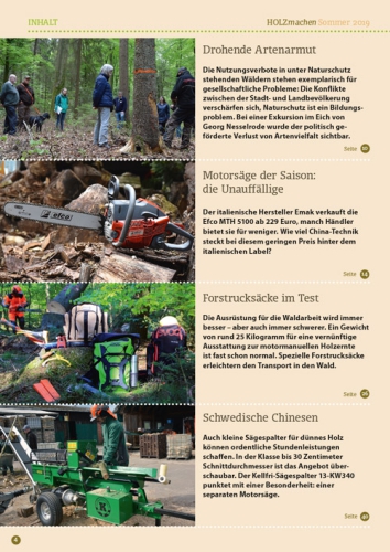 HOLZmachen Sommer 2019 (Einzelheft)