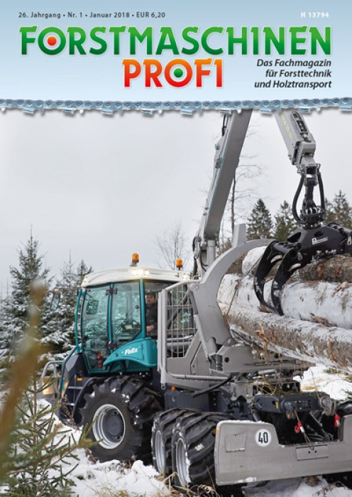 FORSTMASCHINEN-PROFI Januar 2018 (Einzelheft)