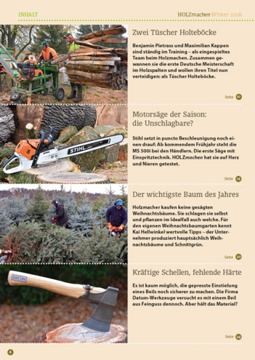 HOLZmachen Winter 2018 / 2019 (Einzelheft)