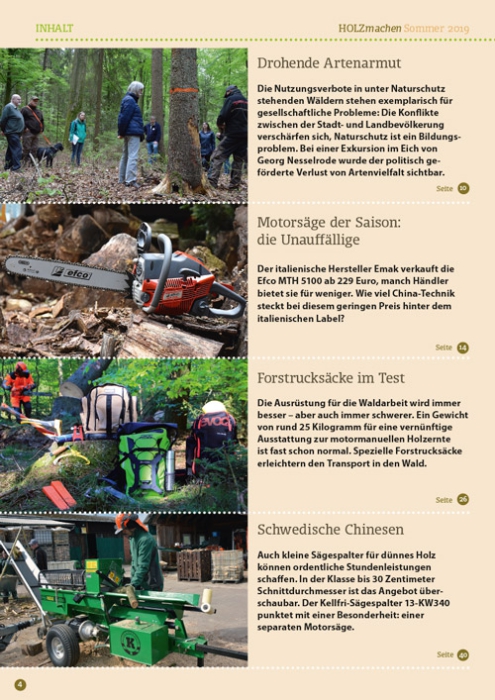 HOLZmachen Sommer 2019 (Einzelheft)