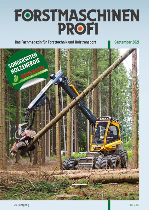 Forstmaschinen-Profi/Holzenergie – Abonnement als Druck- mit Digitalausgabe, Lieferung ins Ausland